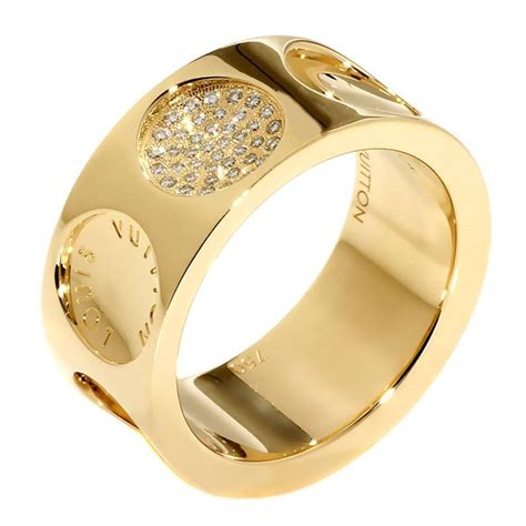 louis vuitton ring size m|Louis Vuitton diamonds ring.